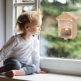 thumbnail image 1 of XZNGL Kids Painting Kit,Window Bird House with Paint Kit Window Birdhouse Spy Birdhouse with Strong Suction Cups Seethrough Birdhouse for Kids My Spy Clear Birdhouse Clear Birdhouse, 1 of 9