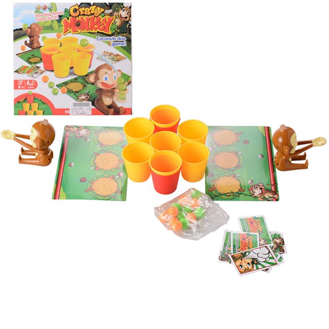 maskred Desktop Monkey Game Children's Parent-child Interactive Cup Educational Toys