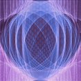 thumbnail image 1 of Ahgly Company Machine Washable Indoor Square Transitional Purple Amethyst Purple Area Rugs, 4' Square, 1 of 7