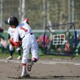thumbnail image 3 of LJNYFDC Durable Baseball Mesh Baseball Strike Zone Target Net with Hooks Portable Softball Baseball Pitching Accuracy Training Mesh Adjustable Hitting Batting, 3 of 7