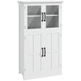 thumbnail image 1 of HOMCOM Kitchen Storage Cabinet with 4-tier Shelving, Adjustable Shelves, 1 of 10