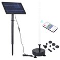thumbnail image 1 of Mistaha 10V/8W Solar Powered Fountain Pump Water Pump with Adjustable Solar Panel DIY Birdbath Fountain, 1 of 8