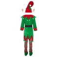 thumbnail image 2 of Manyakai 6 Pcs Tenues de Cosplay Elf Thème Carnaval Déguisement pour Enfants Vert 160/L, 2 of 5