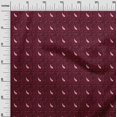 thumbnail image 2 of oneOone Cotton Cambric Fabric Leaves & Paisley Block Print Fabric BTY 56 Inch Wide, 2 of 4