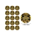 thumbnail image 2 of Wdhugt Black And Gold 2026 Happy Newyear Theme Party Tableware Disposable Paper Plates 7 Inches 16 Pieces Paper A, 2 of 6