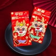 thumbnail image 2 of Ruiboury 6pack/lot Chinese Lunar Year Spring Festival Red Envelopes Wide Applications 209C,6pcs 6.7 inch, 2 of 6