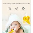 thumbnail image 1 of BABYDISE Baby Banana Teether Toothbrush 1 piece, 1 of 16