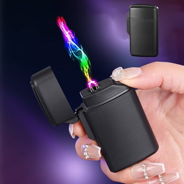 Big Savings! Electronic Charging Lighter, Windproof Mini Pocket Lighter, Type C Rechargeable Lighter, Portable Ignition Lighter for Cigarettes and Outdoor Use