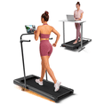 thumbnail image 1 of MJWW Compact Treadmill Walking Pad with Handrail, Phone Holder and 6% Incline, 300LBS Capacity Portable Under Desk Treadmill for Apartment and Home Office, App & Remote Control, 1 of 8