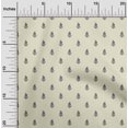 thumbnail image 1 of oneOone Polyester Lycra Beige Fabric Floral Sewing Craft Projects Fabric Prints By Yard 56 Inch Wide, 1 of 4