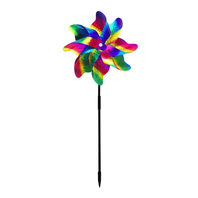 Birdeem Multicolor Bird Drive Windmill Windmill To Large Windmill Thickened Orchard Farm Can Make Toy Windmills