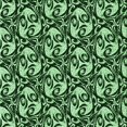 thumbnail image 1 of Ahgly Company Tapis d'Intérieur Lavable en Machine Carré Transitionnel Vert Pastel, 4 Pieds Carré, 1 of 7