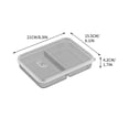 thumbnail image 4 of Food Storage Containers, Refrigerator Organizer Bins, Plastic Meal Prep Box with Lids, Stackable Freezer to Microwave, 1-Pack, 4 of 7