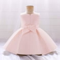 thumbnail image 4 of Robes de Cérémonie pour Filles Sans Manches Robe de Bal pour Tout-Petits Robe en Tulle Robe pour Enfants pour Filles 12-18 Mois, 4 of 4