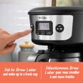 thumbnail image 3 of Mr. Coffee 12-Cup Programmable Coffee Maker, 25 oz. Mini Brew, Brew Now or Later, 3 of 7