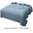 thumbnail image 2 of Affordablo Cheap Lightweight Cold Bedding Comforter for All Season Lightweight Comforters for Summer Soft Breathable Silk Smooth Lightweight Summer Comforter 18x18, 2 of 6