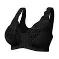 thumbnail image 4 of Kcodviy Front Buckle Sports Bra Bra's Plus Size Underwire Border Bras To Wear with A Backless Dress Front Vest Lace Bra, 4 of 4