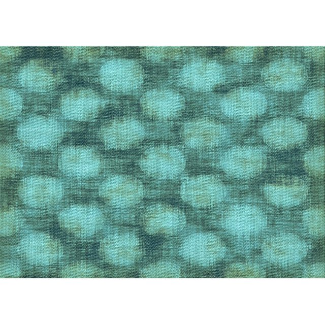 Ahgly Company Tapis Rectangulaire Lavable en Machine Turquoise Vert, 2 Pieds x 5 Pieds