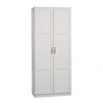 thumbnail image 1 of Scranton & Co Armoire de Rangement Contemporaine en Bois Manufacturé Blanc, 1 of 11