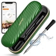 thumbnail image 1 of Wireless Meat Thermometer INT-11X-B, Bluetooth Meat Thermometer for Grilling and Smoking, App Remote Control, IP67 Waterproof, 25 Hours of Continuous Cooking, Stylish Gift for Men Women,Green, 1 of 8