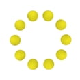thumbnail image 1 of maskred 10 Pieces EVA Foam Golf Swing Training Exercises Balls Practice Yellow 42mm 1Set, 1 of 6