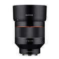 thumbnail image 1 of Samyang SYIO85AF-E 85mm F1.4 Mise au Point Automatique Objectif Étanche aux Intempéries pour Sony Monture Électronique, 1 of 5