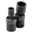 thumbnail image 1 of SK Hand Tool SK33318 9/16" 6 Point Swivel Impact Socket 3/8" Drive, 1 of 1