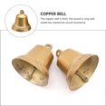 thumbnail image 4 of MasteelfCA Golden Bells Vintage Cast Copper Bell Pendants DIY Wind Chime Decorations, 4 of 8