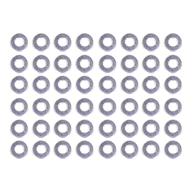 Ensemble de Rondelles Plates, Rondelles de Tailles Standard 150Pcs pour la Réparation Automobile pour les Appareils Industriels M2, M2.5, M3, M4, M5, M6, M10, M12