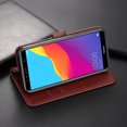 thumbnail image 4 of Robinson Magnetic Leather Wallet Stand Case Cover Card Holder High Quality For Samsung Galaxy S21 FE (Black), 4 of 7