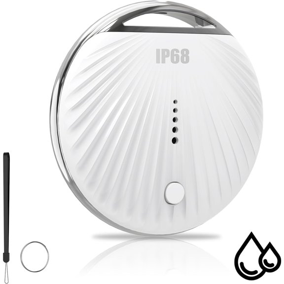 ZDSSY Étiquette de Suivi Air, Traqueur Bluetooth pour Animaux pour Apple Find My (Compatible avec iOS Seulement), Étanche IP68