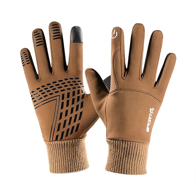 Agiferg Gants de Ski d'Hiver pour Cyclisme Gants Imperméables Chauds