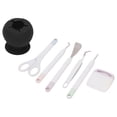 thumbnail image 1 of Vinyl Weeding Tools Set  , Clear Debris DIY Production Craft Tools Set Prevent Tearing  For Cameos For Silhouettes For Lettering Black, 1 of 8