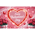 thumbnail image 1 of Happy Valentines Day Banner Valentines Day Backdrop For Valentines Day Decor Valentines Heart Backdrop Valentines Banner Decorations Party Decorations, 1 of 1