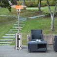 thumbnail image 2 of Costway Chauffage de Patio Extérieur 48,000BTU avec Roues et Étagère sur Pied, 2 of 9