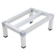 thumbnail image 1 of Dunnage Rack ,8 Inches Above Ground Level,Aluminum Dunnage Rack 1500 Lb Capacity,Low Shelf for Floor Used for Storage In Kitchens, Restaurants, Supermarkets,Grocery Stores, 1 of 9