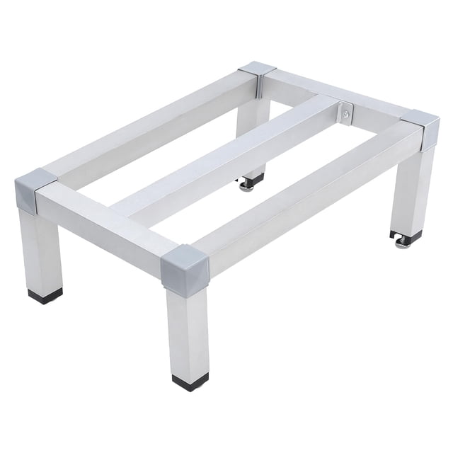 Dunnage Rack ,8 Inches Above Ground Level,Aluminum Dunnage Rack 1500 Lb Capacity,Low Shelf for Floor Used for Storage In Kitchens, Restaurants, Supermarkets,Grocery Stores