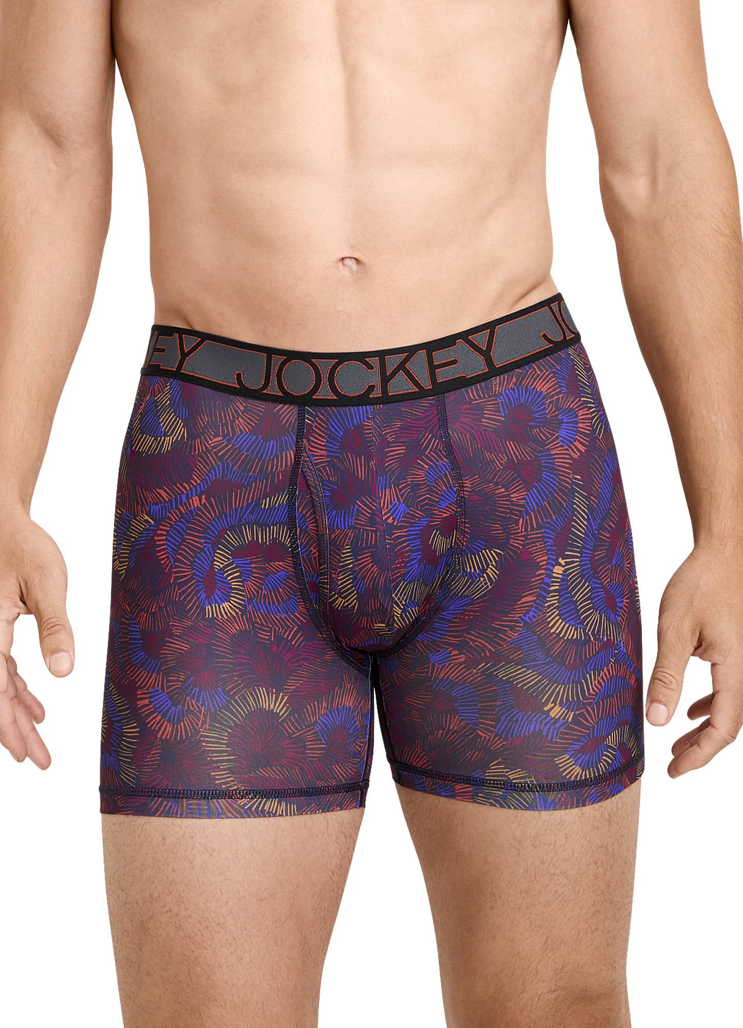 Jockey Caleçon Boxeur Actif en Microfibre 5 Po