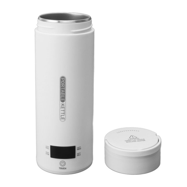 Portable Electric Kettle Mini Travel Tea Kettle 4 Preset Temp US Plug 120V 500ml