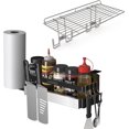 thumbnail image 1 of Blackstone Griddle Caddy and 2Pcs Griddle Warming Rack for Blackstone Griddles Accessories, 1 of 5