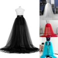 thumbnail image 2 of Women Tutu Long Skirts Wedding Party Cocktail Prom Bandage Mesh Dress, 2 of 5