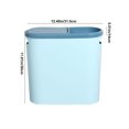 thumbnail image 3 of Chmadoxn Kitchen Gadgets, Kitchen Accessories, Kitchen Utensils, Kitchen Tool Bathroom Trash Can Contactless Trash Can Large Capacity Trash Can Living Room Trash Can Thickened Trash Can garbage can, 3 of 6