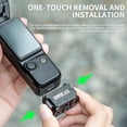 thumbnail image 2 of Graflsoa DJI OSMO Pocket 3 Quick Release Adapter with 1/4-Inch Threaded Port for Versatile Mounting Options, 2 of 6