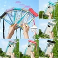 thumbnail image 5 of Tumotour Phone Pouch Touchscreen Friendly Phone Case Swimming Bag Water Accessory Drifting Gear Storage Pouch Waterproo, 5 of 5