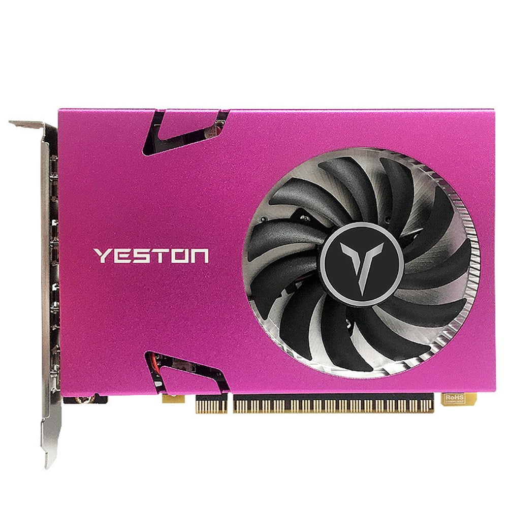 Riwcyla Yeston GT730,2G 4HD 4,Screen Graphics 2G128bitDDR3 Memory Support Split Screen 10bit Color Depth with 4 HD Ports , perfect for daily use, outdoor activities, travel & casual occasions