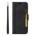 thumbnail image 1 of For Samsung A22 5G Case Leather Pure Magnetic Clasp Card Phone Cover - Black, 1 of 5