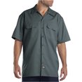 thumbnail image 1 of Dickies Chemise de Travail à Manches Courtes pour Homme, 4X, Vert Lincoln, 1 of 1