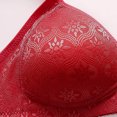thumbnail image 4 of Weiqiqre Sports Bras for Women Back Fat Smoothing Bra Lace Underwire Full Coverage Padded Bras with Support, 4 of 8