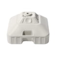 thumbnail image 3 of Umbrella Base Stand 30L Replacement Sun Umbrella Base for Yard Outside Patio White, 3 of 8