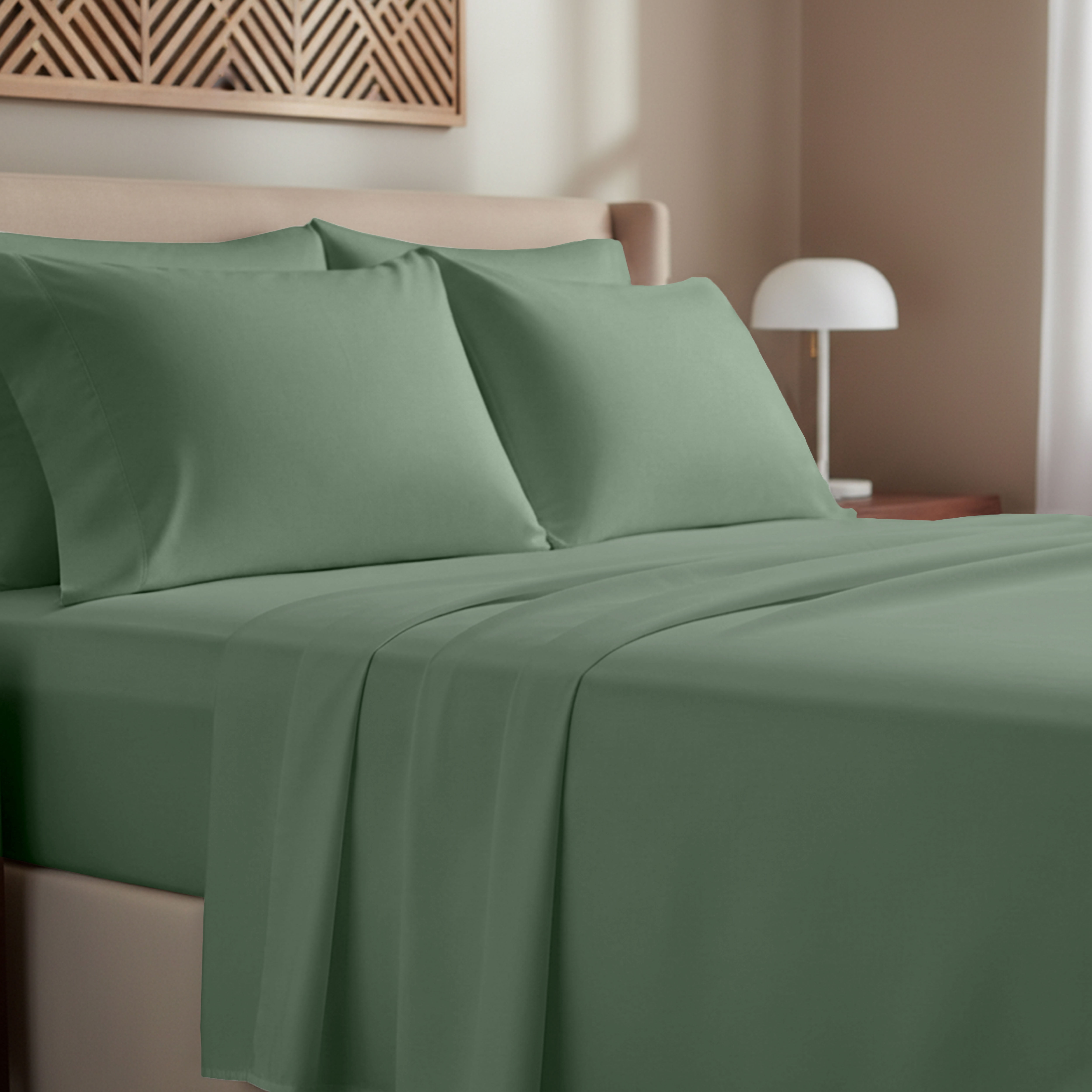 California Design Den, 100% Cotton, 3-Piece Twin Bed Sheet Set - Navy Blue